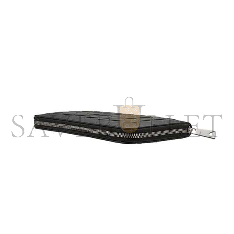 BOTTEGA VENETA INTRECCIATO ZIP-AROUND WALLET 593217 (19*10*2cm)